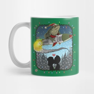 Kissing under the Missile Toad Mug